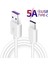 Uslıon 5A USB Tip C Kablo Cep Telefonu Hızlı Şarj USB A Tip C Veri Kablosu Samsung S22 S21 Xiaomi 12 Pro Mi 11 Not 10 (Yurt Dışından) 1