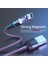 Essager 3 In 1 Manyetik Mikro USB Kablosu iPhone Samsung Xiaomi Için 3in1 Çok Mıknatıslı Şarj Cihazı Hızlı Şarj USB Tipi C Kablo Kordonu (Yurt Dışından) 5