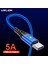 Uslıon 5A USB C Tipi Kablo Mikro USB C Hızlı Şarj Cep Telefonu Android Şarj Veri Kablosu Huawei P40 Xiaomi 12 Pro Poco F3 (Yurt Dışından) 1