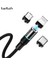M 2 M Manyetik Şarj Mikro USB Kablosu iphone Samsung Xiaomi USB Tip C Mıknatıs Şarj Cihazı Cep Telefonu Kablosu Tip-C USB C (Yurt Dışından) 1