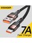 Essager 7A Tip C USB Kablo Tel Realme Oneplus Oppo 100 W Hızlı Şarj USB Tip-C Veri Kablosu Huawei P30 P40 Pro Samsung (Yurt Dışından) 1