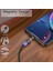 Keysıon 1 M Manyetik Şarj Kablosu, Mikro USB Kablosu iPhone Xr Xs Max x Mıknatıs Şarj Cihazı USB C Tipi Kablo LED Şarj Kablosu Kablosu (Yurt Dışından) 2