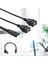 USB 2.0 A 1 Erkek - 2 Çift USB Dişi Veri Merkezi Güç Adaptörü Y Ayırıcı Kablo (Yurt Dışından) 4