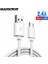 0.2m/1m/2m/3m Mikro USB Kablosu Hızlı Şarj Senkronizasyon Veri Cep Telefonu Android USB Şarj Aleti Kabloları Samsung Xiaomi Redmi Mikro 2.0 (Yurt Dışından) 1