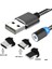 Manyetik Kablo Mikro USB C Tipi Şarj Kablosu Samsung iPhone 7 6 Şarj Cihazı Hızlı Mıknatıslı Kablo USB C Kablosu Teller Adaptörü (Yurt Dışından) 1