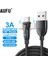 Aufu 180 Döndür USB C Tipi Kablo Hızlı Şarj Kablosu Xiaomi Poco Oneplus Huawei Için iphone Cep Cep Telefonu Şarj Cihazı Veri Kablosu (Yurt Dışından) 1