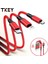 In 1 Mikro USB C Tipi Şarj Aleti Kablosu Çoklu USB Bağlantı Noktası Çoklu USB Şarj Kablosu Cep Telefonu Kablosu Xiaomi Samsung USB Mikro (Yurt Dışından) 1