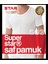 3 Lü Erkek % 100 Pamuk Bisiklet Yaka Fanila 1