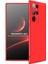 - Samsung Galaxy S22 Ultra - Kılıf Parmak izi Yapmayan 3 Parça Ays Kapak - Kırmızı - T21367 1