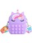 Çanta Prenses Sikke Çanta Silikon Messenger Yetişkin Çocuk Fermuarını Aç Tavşan Çanta Unicorn (Yurt Dışından) 1
