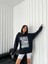 Daily Fashion Outdoor Oversize Los Angeles Baskılı Unisex Kapşonlu  Sweatshirt 1