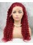 Gerçek Front Lace Tül Peruk - Derin Dalgalı - Kızıl 70-75 cm 1