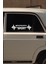Renault Broadway Nabız Kalp Atışı Araç Ritim Oto Sticker 2 Adet Beyaz 20*7 cm 1