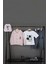 Erkek Çocuk Mickey Mouse Baskılı Gömlek Ceket T-Shirt ve Eşofman 3 Parça Mevsimlik Takım 1