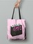 Barbie Girl Bez Çanta Gabardin Pembe Siyah Askılı ÇAN-380993 1