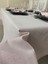 Simli Polyester Keten Dertsiz Masa Örtüsü Pudra Pembe 2