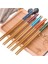 2 Adet Çin Çubuğu Chopstick, Yıkanabilir Bambu Yemek Çubuğu, Sushi Japon Çin Yemek Çubuğu, 24 cm 3