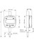 0-25 mm Asimeto Dijital Komparatör Saati AS-405010 2