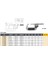 150-175 mm Asimeto Dijital Dişli Mikrometresi AS-145070 3