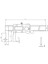 20-150 mm Asimeto Abs Tip Iç Kanal Dijital Kumpası AS-309064 2