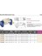 150X350MM Vertex 17KGF Ince Çizgili Döner Manyetik Tabla VLU-614BF 3
