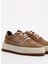 Bej Erkek Deri Sneaker CERIGNO 5