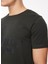 Bisiklet Yaka Kahve Erkek T-Shirt FM23W02TG 4