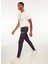 Lastikli Bel Slim Fit Lacivert Erkek Eşofman Altı FM23W02PF 1
