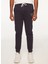 Lastikli Bel Slim Fit Lacivert Erkek Eşofman Altı FM23W02PF 3