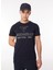 Bisiklet Yaka Lacivert Erkek T-Shirt FM23W02TG 2