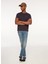 Bisiklet Yaka Lacivert Erkek T-Shirt FM23W07TG 2