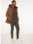 Lastikli Bel Slim Fit Kahve Erkek Eşofman Altı FM23W02PF 1