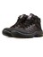 Unisex Gerçek Deri Waterproof Vibram Taban Trekking Bot Ve Ayakkabısı 11495D38T Kahverengi 4