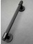 Punch Zamak A213 Mat Siyah Çekme Kol Sürgülü Kapı Çekme Kolu 40 cm 1 Takım 1