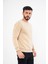 Vera Moda Tarz Erkek Sweatshirt Toprak - 3 Iplik Şardonlu Uzun Kollu T-Shirt 2