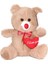 POL-1014 Peluş Kalpli Ayı 35 cm 1