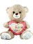 PJH2324  Peluş Kalpli Ayı Love You 30 cm -Vardem 1