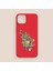 Minecraft Karakterleri Tasarımlı Kırmızı iPhone 12 Telefon Kılıfı 1