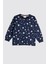Gezegen Desenli Pamuk Lacivert Çocuk Pijama Takımı 2