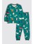 Sevimli Kardan Adam-Penguen Desenli Pamuk Çocuk Pijama Takımı 1