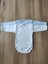 2 Parça Unisex Bebek Uzun Kollu Organik Pamuk Çıtçıtlı Body Zıbın Yenidoğan Hediye Seti 2