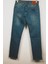 Goumbambe Likrali Erkek Mavi Jeans Comfort Fit Yeşil Tintli Pamuk Kot Pantolon 2