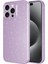Apple iPhone 15 Pro Max Kılıf Kamera Korumalı Simli Lux Koton Silikon 1
