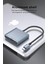 NR33 Apple MacBook Uyumlu 3in1 Display Port Hub Adaptör 8k 60hz Type-C USB Pd 100W Cep Telefonu Şarj Aleti 2