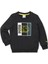 Smıleyworld Crew Çocuk Siyah Sweatshirt 3