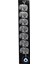 Cam Nazar Boncuklu Metal Duvar Süsü 7 Li Fil Figürlü Model 3 45X6.5 cm 1