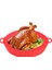 Softhome Airfryer Silikon Pişirme Kabı ( Kırmızı) 4