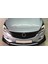 Opel Astra K Kırmızı Renkli Şeritli Dilli Ön Lip 4 Prç Parlak Siyah Abs 2