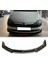 Opel Corsa C Gri Renkli Şeritli Dilli Ön Lip 4 Prç Parlak Siyah Abs 1