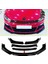 Vw Scirocco R Siyah Renkli Şeritli Dilli Ön Lip 4 Prç Parlak Siyah Abs 1
